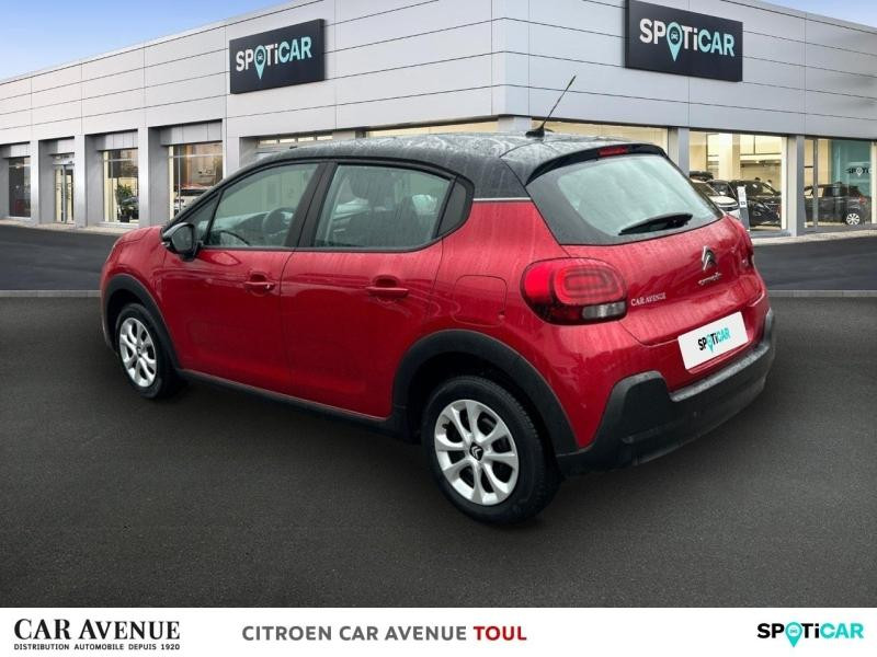 Used CITROEN C3 1.2 PureTech 83ch S&S Feel 122-123g 2020 Rouge Elixir (S) - Noir Onyx € 10990 in Nancy