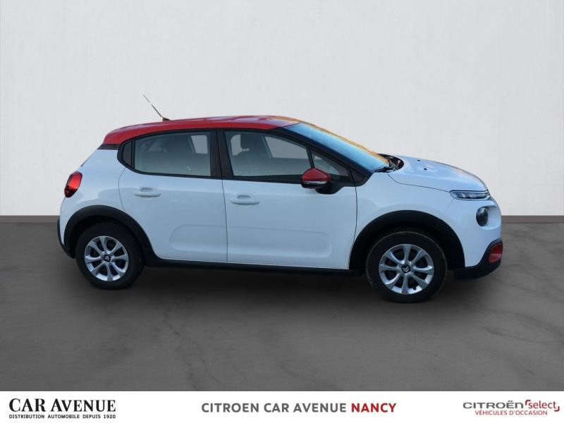 Used CITROEN C3 PureTech 82ch Feel 2017 Blanc Banquise - Rouge Aden € 7500 in Nancy