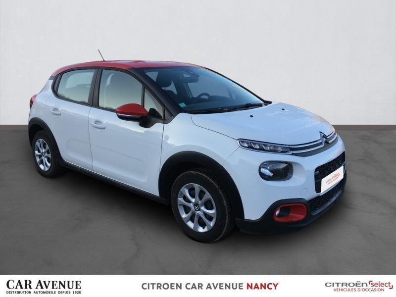 Used CITROEN C3 PureTech 82ch Feel 2017 Blanc Banquise - Rouge Aden € 7500 in Nancy