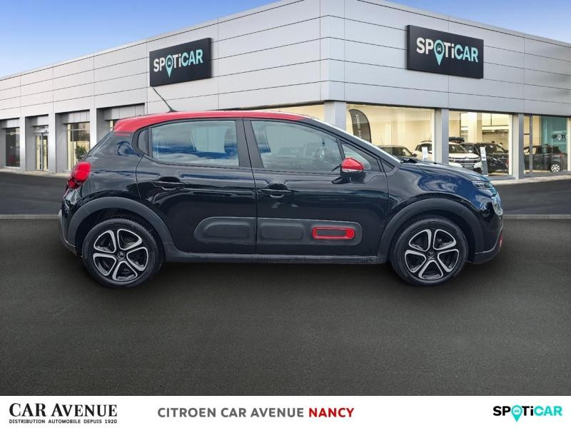 Used CITROEN C3 1.2 PureTech 83ch S&S Feel Pack 130g 2021 Noir Perla Nera (N) - Rouge Aden € 11190 in Nancy