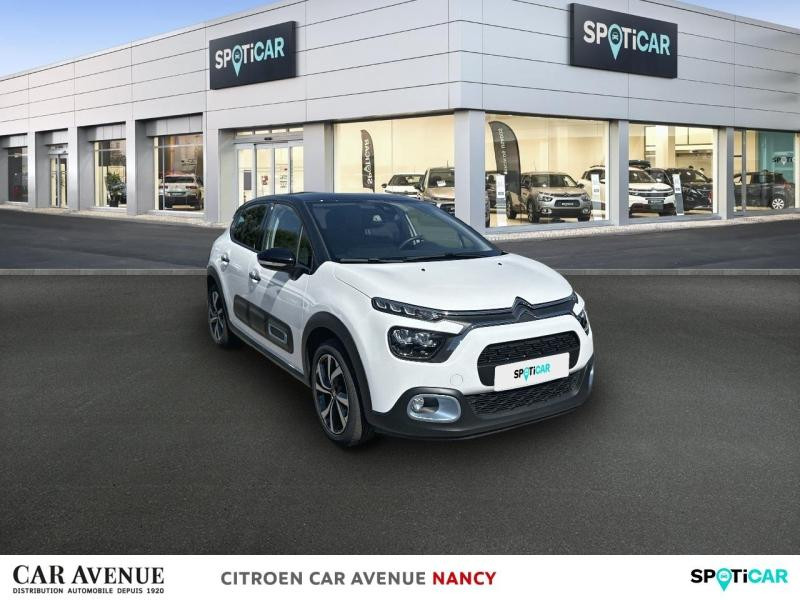 Occasion CITROEN C3 1.2 PureTech 110ch S&S ELLE 2024 Blanc Banquise (O) - Noir Perla Nera 15990 € à Nancy