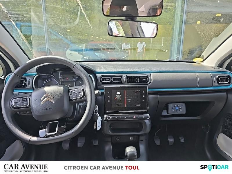 Used CITROEN C3 1.5 BlueHDi 100ch S&S Feel Pack E6.d 2023 Blanc Banquise (O) - Rouge Aden € 12990 in Nancy