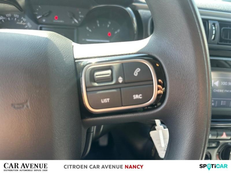 Occasion CITROEN C3 1.2 PureTech 83ch S&S Feel 122-123g 2022 Blanc Banquise (O) 11850 € à Nancy