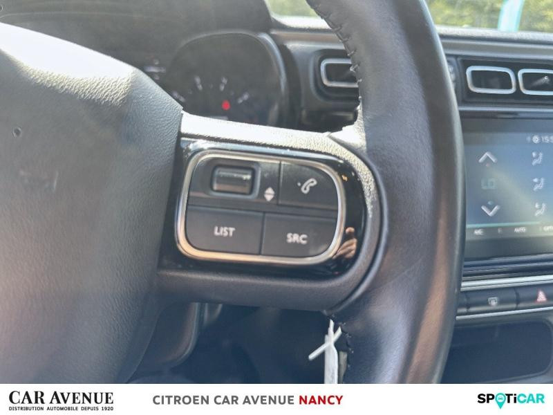 Occasion CITROEN C3 1.2 PureTech 83ch S&S Shine 2021 Blanc Banquise (O) - Rouge Aden 10390 € à Nancy