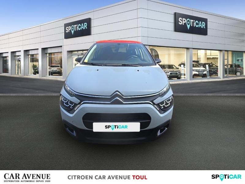 Used CITROEN C3 1.5 BlueHDi 100ch S&S Feel Pack E6.d 2023 Blanc Banquise (O) - Rouge Aden € 12990 in Nancy