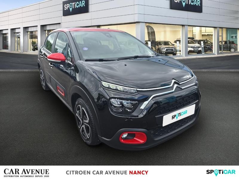 Used CITROEN C3 1.2 PureTech 83ch S&S Feel Pack 130g 2021 Noir Perla Nera (N) - Rouge Aden € 11190 in Nancy