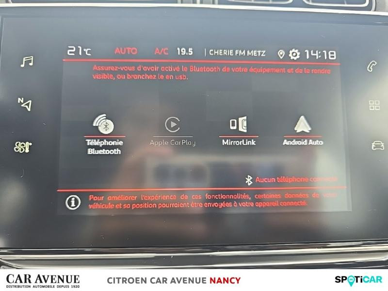 Used CITROEN C3 1.2 PureTech 83ch S&S Feel Pack 130g 2021 Noir Perla Nera (N) - Rouge Aden € 11190 in Nancy