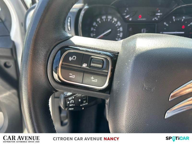 Occasion CITROEN C3 1.2 PureTech 83ch S&S Shine 2021 Blanc Banquise (O) - Rouge Aden 10390 € à Nancy