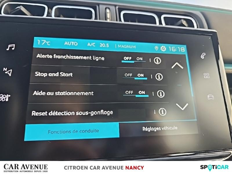 Occasion CITROEN C3 1.2 PureTech 110ch S&S Feel Pack 124g 2021 Blanc Banquise (O) - Rouge Aden 11490 € à Nancy