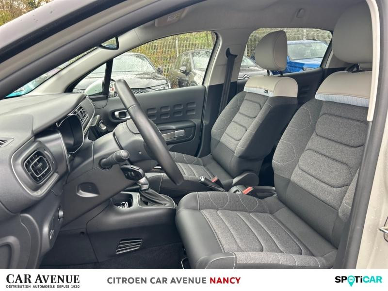 Occasion CITROEN C3 1.2 PureTech 110ch S&S Saint James EAT6 2021 Sable (N) - Blanc Opale 13890 € à Nancy