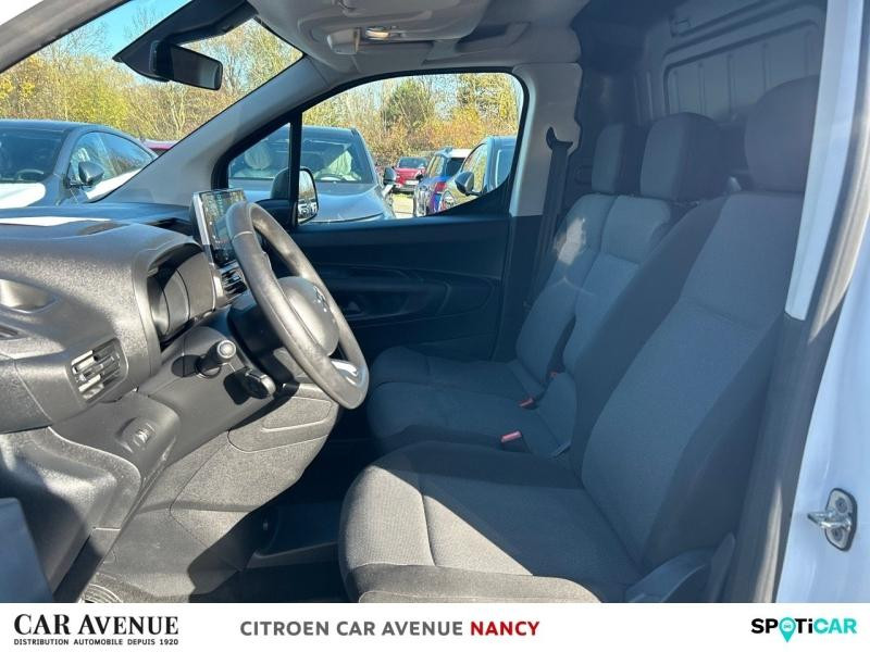 Occasion CITROEN Berlingo Van M 650kg BlueHDi 100ch S&S Cabine Extenso 3 places Pack Driver Connect 2023 Blanc Icy 15490 € à Nancy