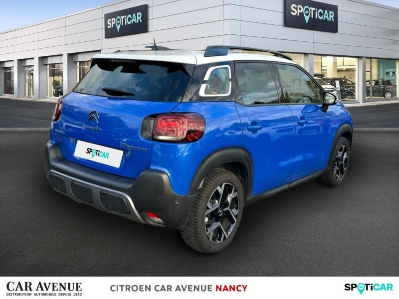 Occasion CITROEN C3 Aircross PureTech 130ch S&S Shine Pack EAT6 2021 Voltaic Blue (M) - Blanc Opale 16490 € à Nancy