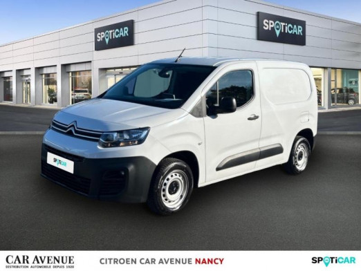 Occasion CITROEN Berlingo Van M 650kg BlueHDi 100ch S&S Cabine Extenso 3 places Pack Driver Connect 2023 Blanc Icy 15 490 € à Nancy