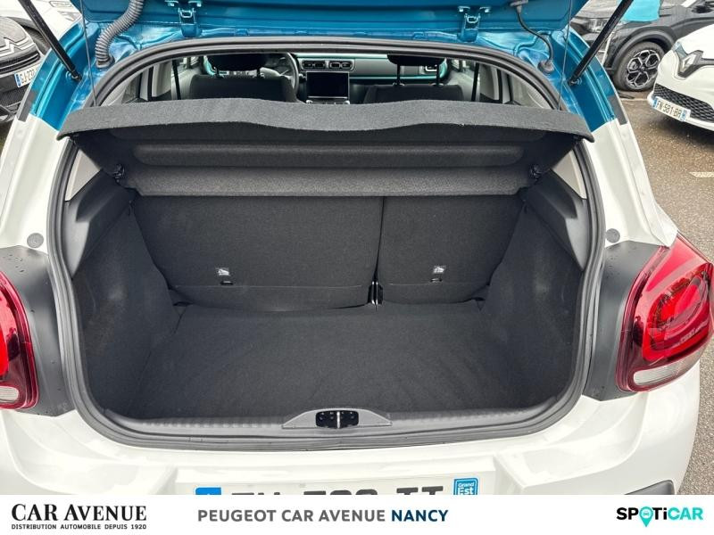 Occasion CITROEN C3 1.2 PureTech 83ch S&S Shine Pack 123g 2021 Blanc Banquise (O) - Bleu Emeraude 12590 € à Nancy