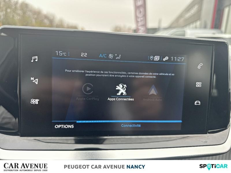 Occasion PEUGEOT 2008 1.2 PureTech 130ch S&S Allure EAT8 7cv 2020 Gris Artense (M) 14490 € à Nancy