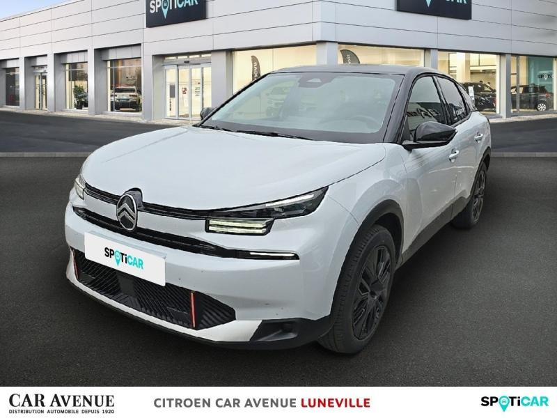 Occasion CITROEN C4 1.2 Hybride 145ch S&S COLLECTION Automatique 2025 Blanc Okénite (M) - Toit Noir Perla 28790 € à Nancy