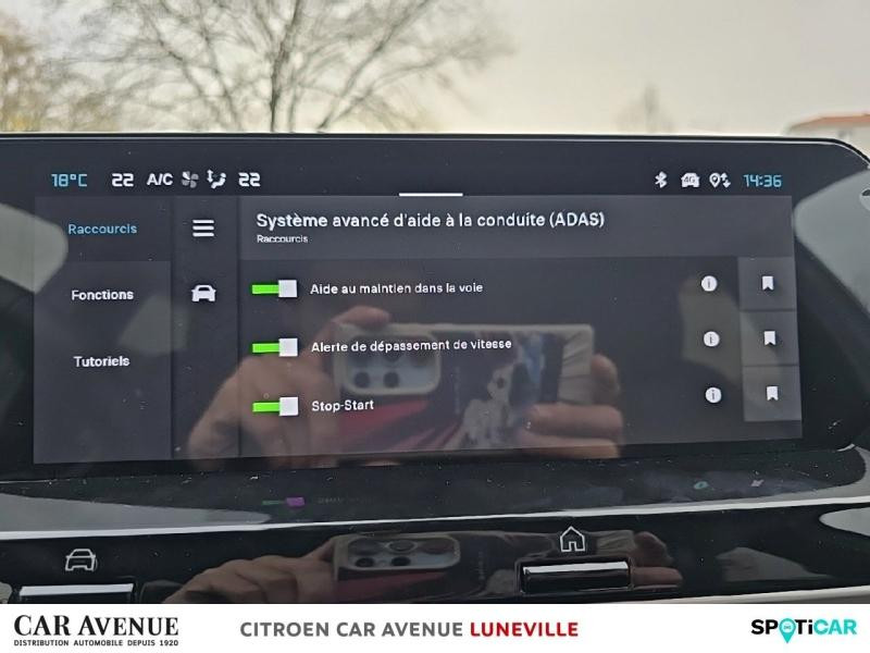 Occasion CITROEN C4 1.2 Hybride 145ch S&S COLLECTION Automatique 2025 Blanc Okénite (M) - Toit Noir Perla 28790 € à Nancy