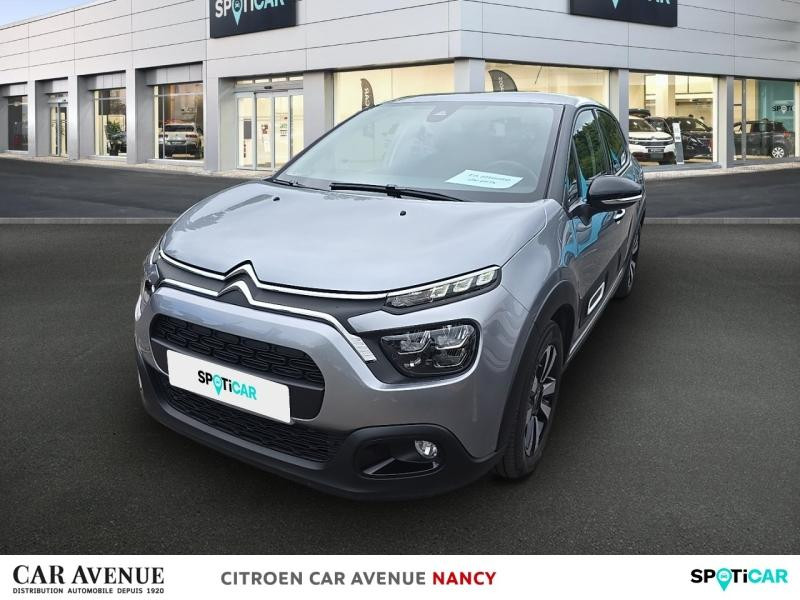 Occasion CITROEN C3 1.2 PureTech 110ch S&S MAX 2024 Gris Acier (M) 15490 € à Nancy