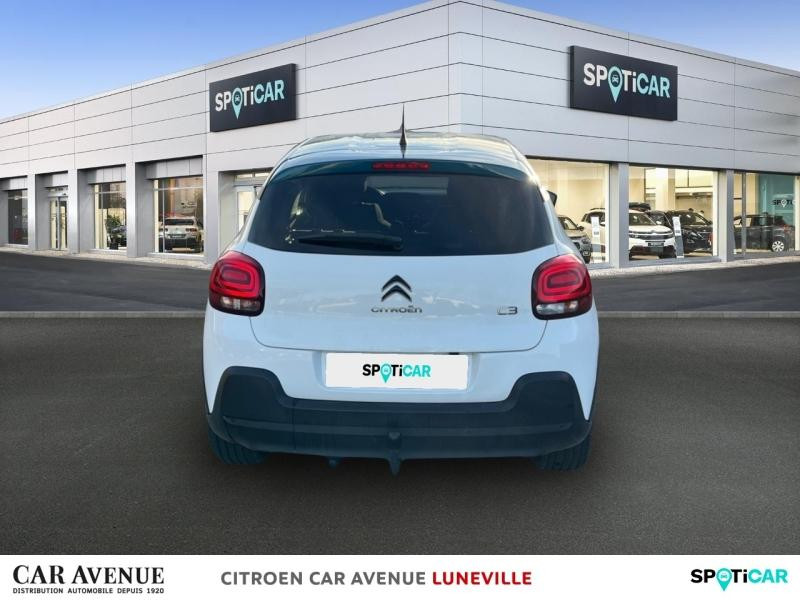 Occasion CITROEN C3 1.2 PureTech 110ch S&S Shine EAT6 2021 Blanc Banquise (O) 12990 € à Nancy
