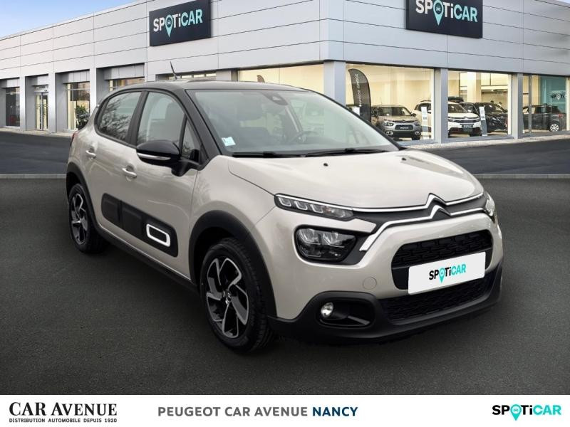 Occasion CITROEN C3 1.2 PureTech 83ch S&S Shine 2021 Sable (N) - Noir Onyx 10990 € à Nancy