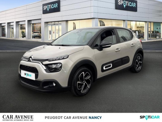Occasion CITROEN C3 1.2 PureTech 83ch S&S Shine 2021 Sable (N) - Noir Onyx 10 990 € à Nancy