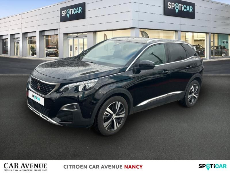 Occasion PEUGEOT 3008 1.2 PureTech 130ch S&S GT Line 2020 Noir Perla Nera (M) 14890 € à Nancy