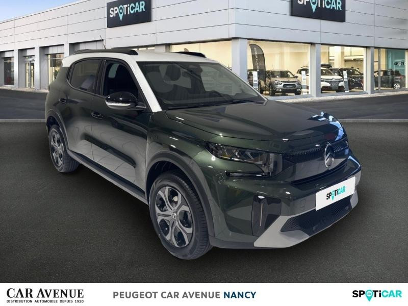 Occasion CITROEN C3 Aircross 1.2 Turbo 100ch PLUS 2025 Vert Montana (M) + Blanc Opale 22690 € à Nancy