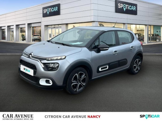 Occasion CITROEN C3 1.2 PureTech 83ch S&S Feel Pack 2021 Gris Acier (M) 11 490 € à Nancy