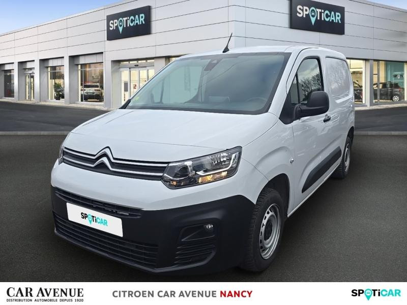 Occasion CITROEN Berlingo Van M 650kg BlueHDi 100ch S&S 2023 Blanc Icy 17490 € à Nancy