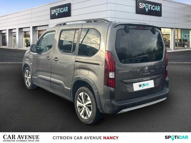 Occasion PEUGEOT Rifter 1.2 PureTech 130ch S&S Standard GT Line EAT8 2020 Gris Platinium (M) 18490 € à Nancy