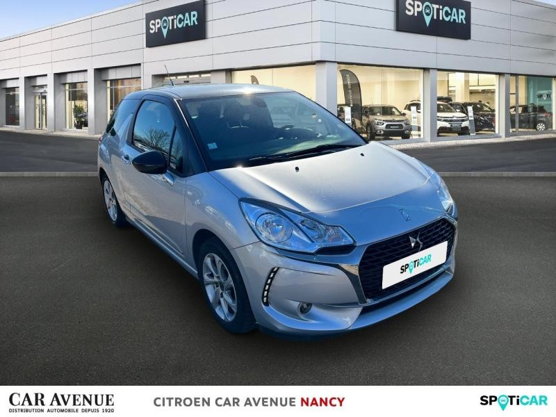 Occasion DS DS 3 BlueHDi 100ch So Chic S&S 2018 Gris Aluminium (M) - Toit Noir Onyx 11490 € à Nancy