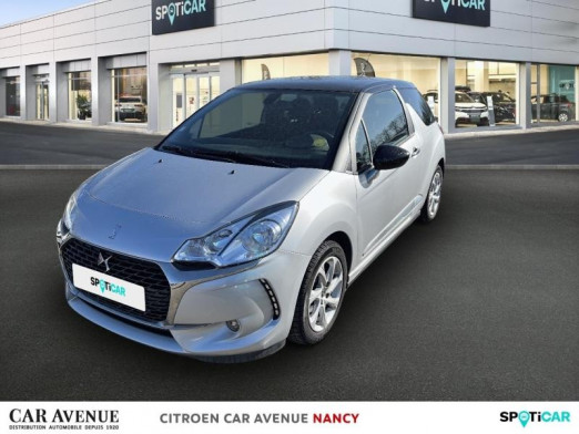 Occasion DS DS 3 BlueHDi 100ch So Chic S&S 2018 Gris Aluminium (M) - Toit Noir Onyx 11 490 € à Nancy