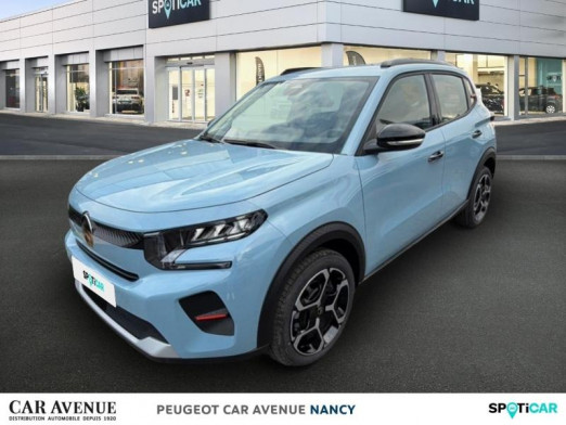 Occasion CITROEN C3 Electrique 113ch, autonomie confort, PLUS 2025 Bleu Monte Carlo (O) 23 990 € à Nancy