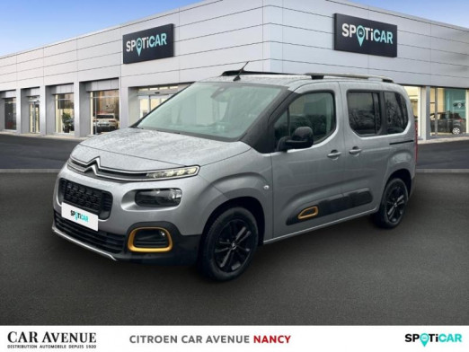 Occasion CITROEN Berlingo M BlueHDi 130ch S&S Rip Curl 2021 Gris Acier 17 590 € à Nancy