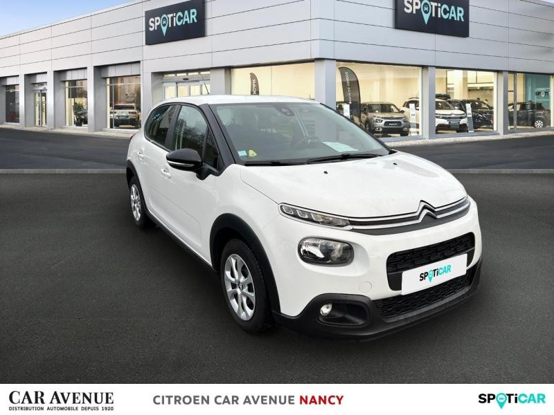 Used CITROEN C3 BlueHDi 100ch Feel S&S E6.d-TEMP BVM5 2019 Blanc Banquise € 12490 in Nancy
