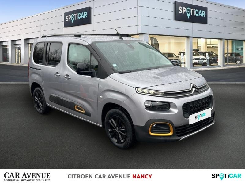 Occasion CITROEN Berlingo M BlueHDi 130ch S&S Rip Curl 2021 Gris Acier 17590 € à Nancy
