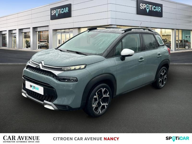 Used CITROEN C3 Aircross PureTech 130ch S&S Shine Pack EAT6 2021 Kaki Grey (O) - Blanc Opale € 14490 in Nancy