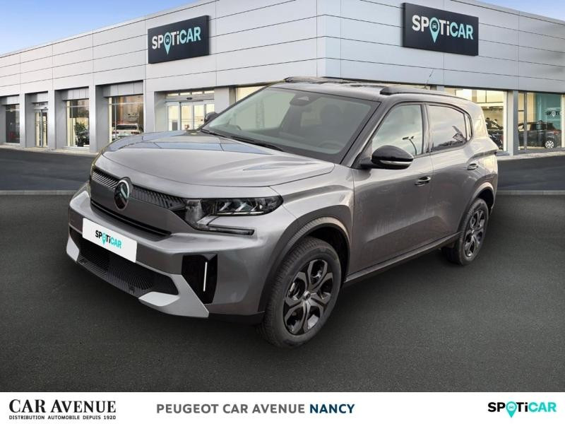 Occasion CITROEN C3 Aircross 1.2 Hybride 136ch YOU + Pack Plus 2025 Gris Mercury (M) + Noir Perla Nera 26590 € à Nancy