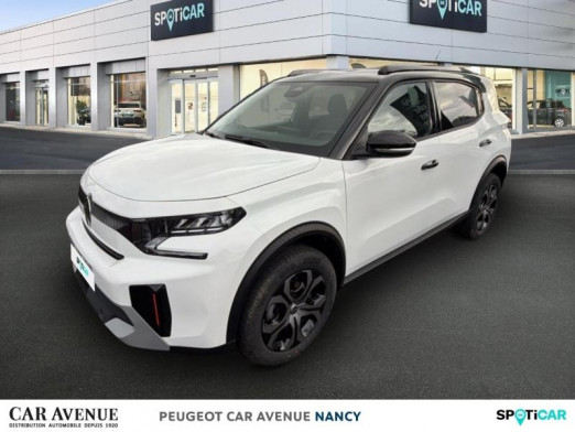 Occasion CITROEN C3 Aircross 1.2 Turbo 100ch PLUS 2025 Blanc Banquise (O) + Noir Perla Nera 22 650 € à Nancy