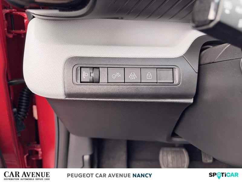 Occasion CITROEN C3 Electrique 113ch, autonomie confort, YOU 2025 Rouge Elixir (S) 22130 € à Nancy