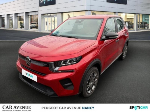 Occasion CITROEN C3 Electrique 113ch, autonomie confort, YOU 2025 Rouge Elixir (S) 22 130 € à Nancy