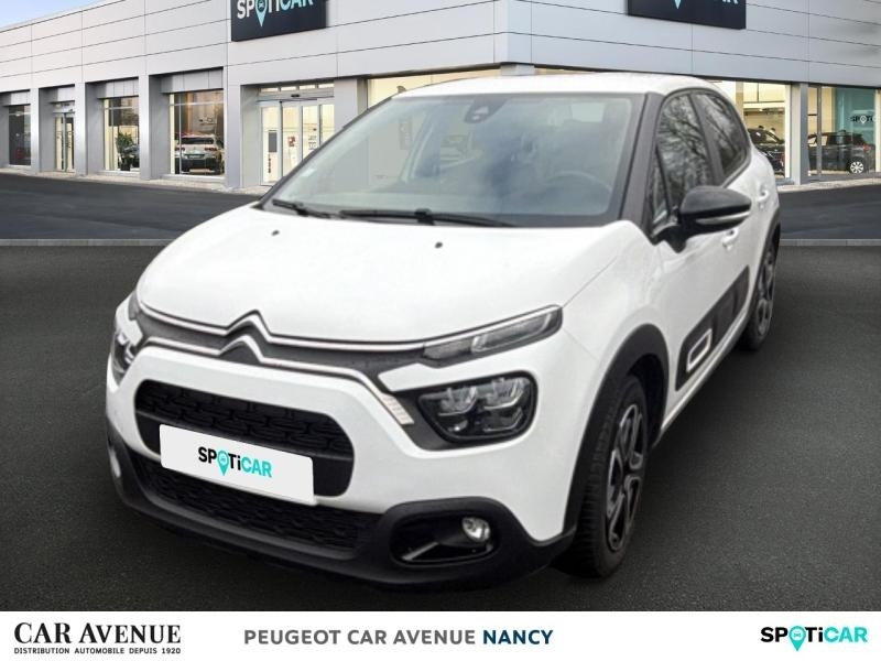 Used CITROEN C3 Sté 1.5 BlueHDi 100ch S&S BVM 6 Feel Nav 2021 Blanc Banquise € 8990 in Nancy