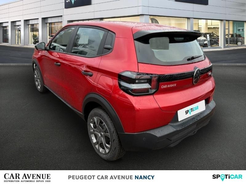 Occasion CITROEN C3 Electrique 113ch, autonomie confort, YOU 2025 Rouge Elixir (S) 22130 € à Nancy