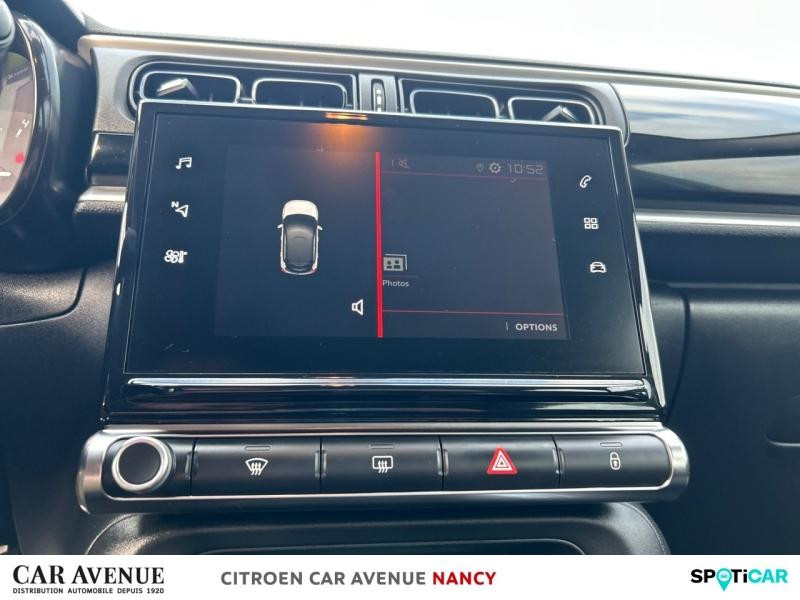 Occasion CITROEN C3 1.2 PureTech 83ch S&S Feel Pack 2021 Noir Perla Nera (N) - Rouge Aden 12290 € à Nancy