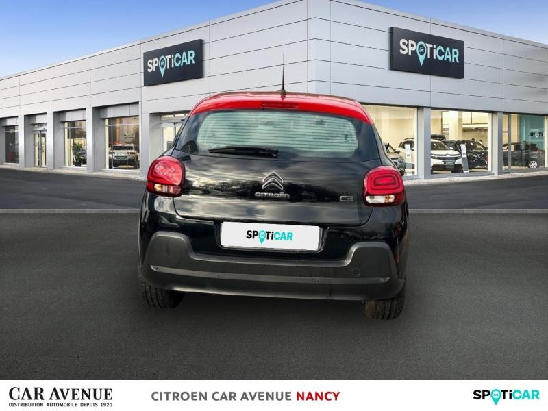 Occasion CITROEN C3 1.2 PureTech 83ch S&S Feel Pack 2021 Noir Perla Nera (N) - Rouge Aden 12290 € à Nancy