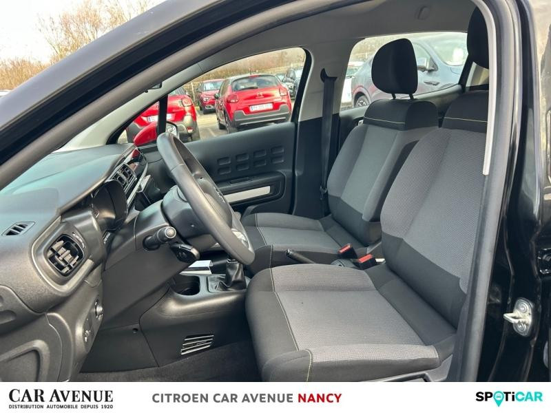 Occasion CITROEN C3 1.2 PureTech 83ch S&S Feel Pack 2021 Noir Perla Nera (N) - Rouge Aden 12290 € à Nancy