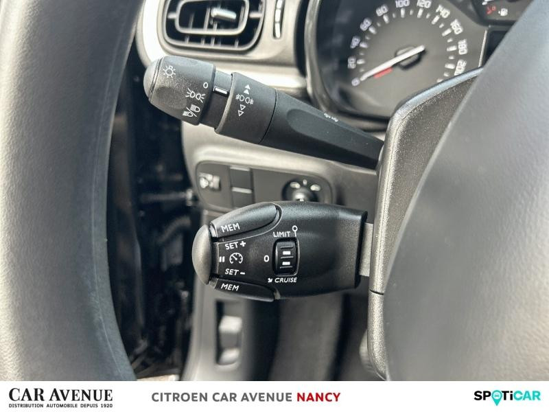 Occasion CITROEN C3 1.2 PureTech 83ch S&S Feel Pack 2021 Noir Perla Nera (N) - Rouge Aden 12290 € à Nancy