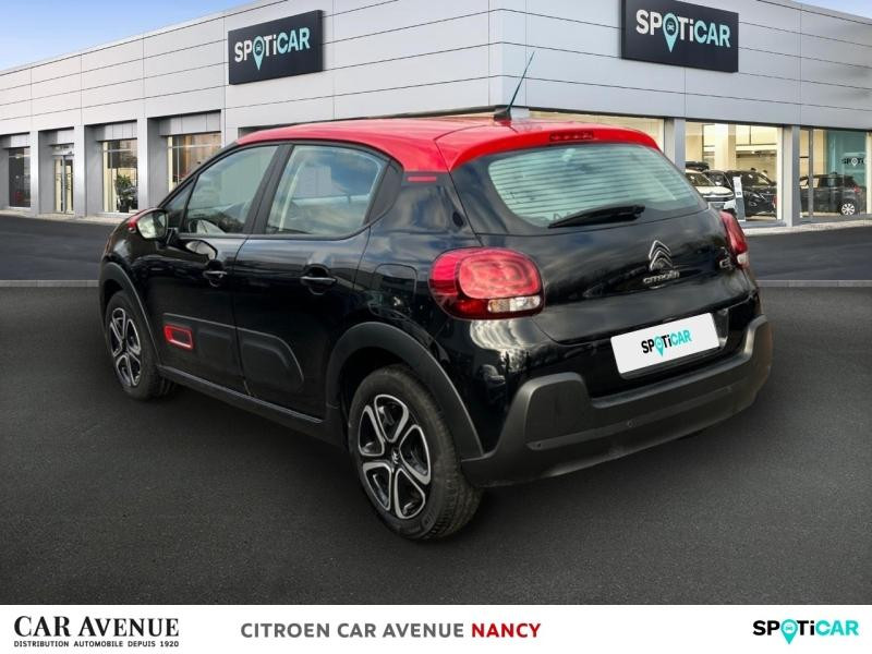 Occasion CITROEN C3 1.2 PureTech 83ch S&S Feel Pack 2021 Noir Perla Nera (N) - Rouge Aden 12290 € à Nancy