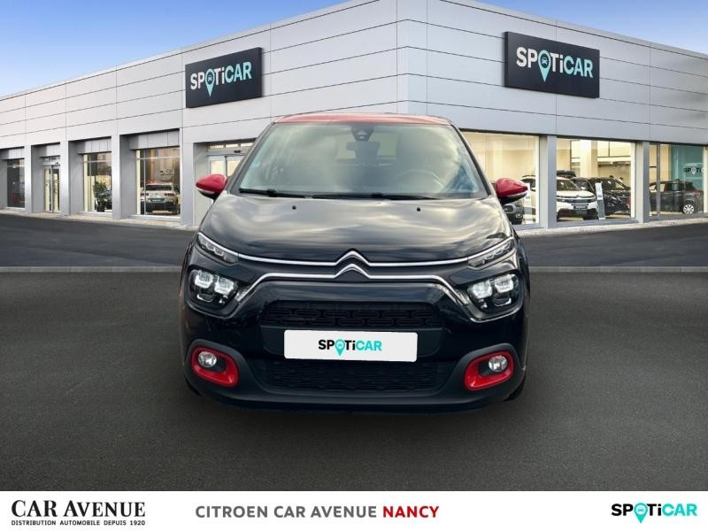 Occasion CITROEN C3 1.2 PureTech 83ch S&S Feel Pack 2021 Noir Perla Nera (N) - Rouge Aden 12290 € à Nancy