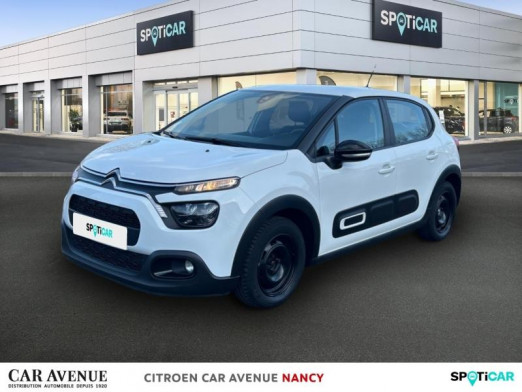 Occasion CITROEN C3 Sté 1.5 BlueHDi 100ch S&S BVM 6 Feel Business R 2021 Blanc Banquise 7 900 € à Nancy